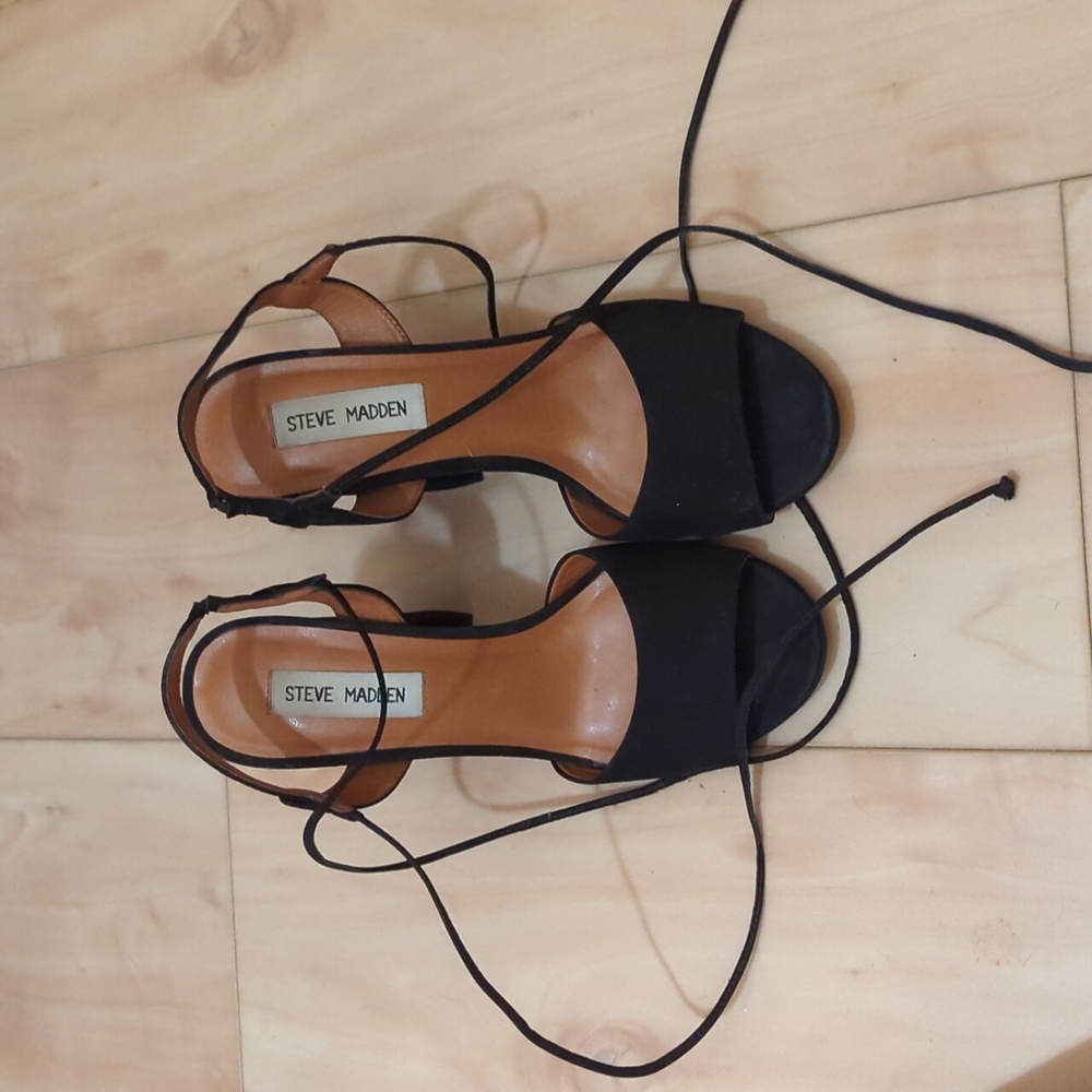 Steve Madden lace up heels